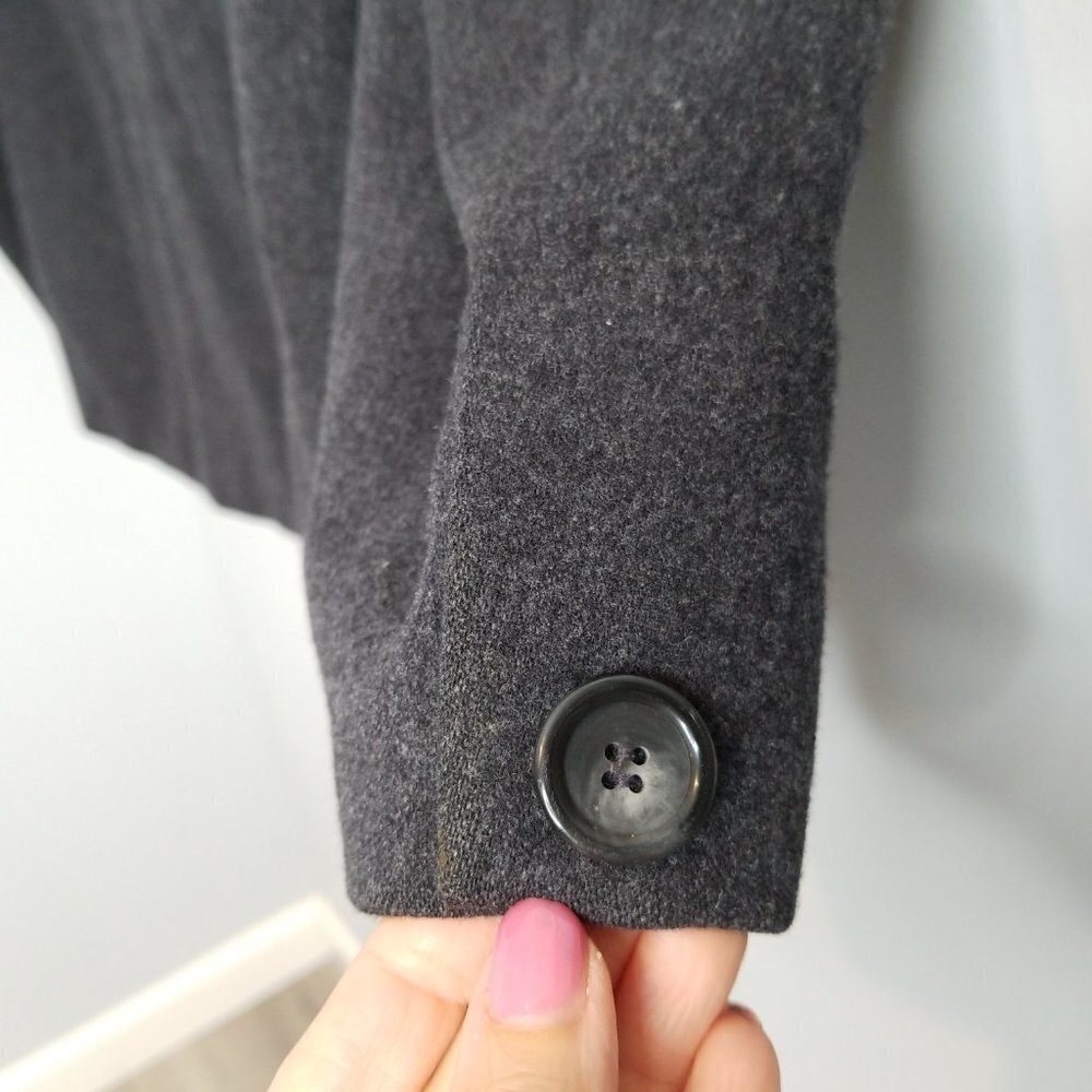 Pendleton Gray Wool One Button Suit Jacket Blazer - image 5